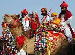 The Puskar Fair in India attracts 200,000 visitors, 15,000 camels, 2,000 horses and 1,000 cows